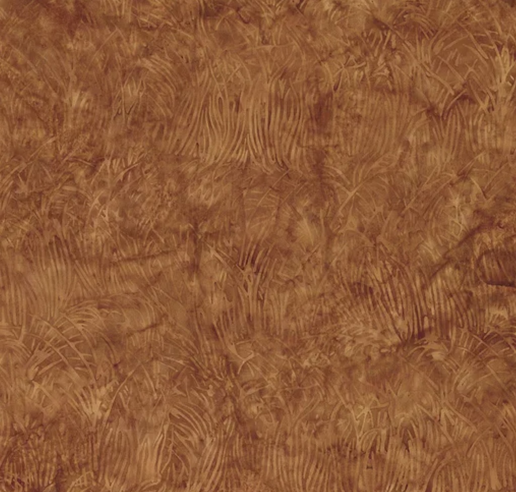 Fall Gatherings Batik Grass Brown from Island Batik