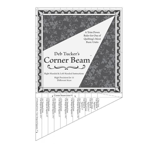 Deb Tucker's Corner Beam Ruler From Studio 180 Design