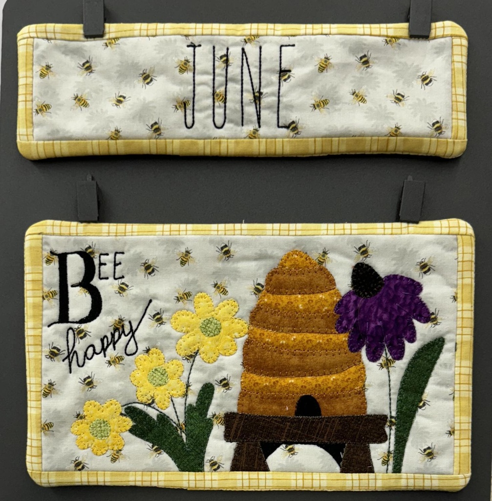 Patchabilities Calendar June Fabric Kit