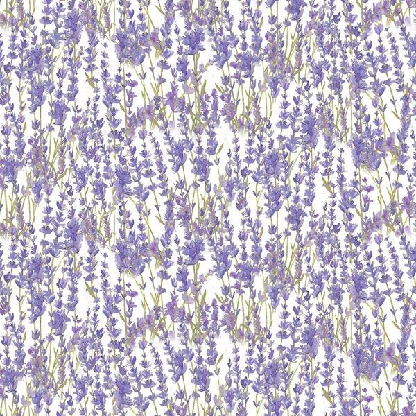 Enjoy The Little Things Lavender White by Dan DiPaolo for Clothworks