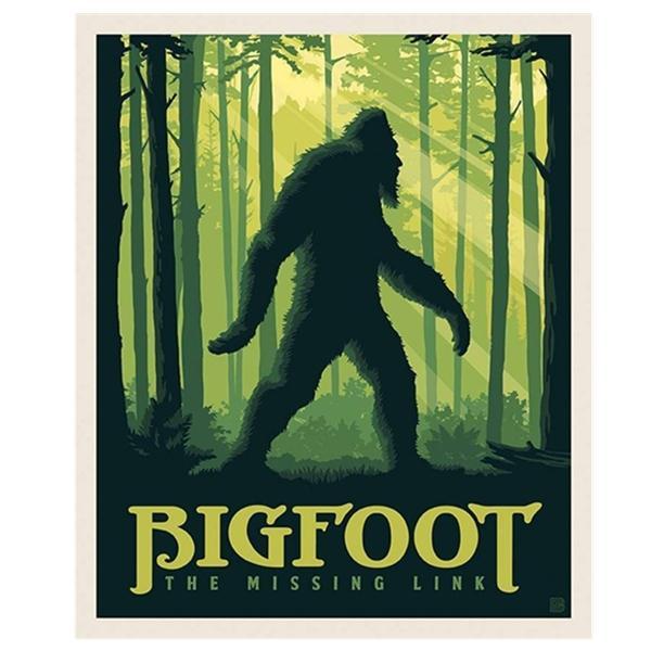 Legends Of The National Parks Bigfoot Missing Link Panel By Anderson Design Group For Riley Blake