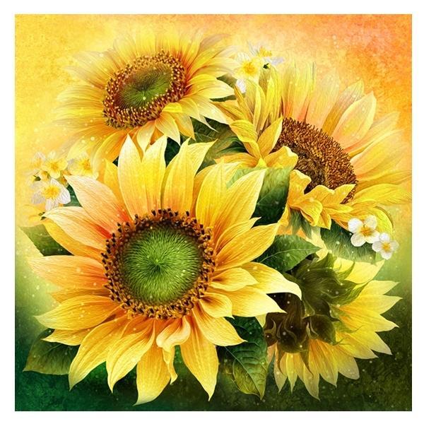 Sunny Day Sunflower Panel From Oasis Fabrics