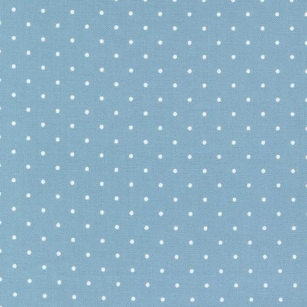 Shoreline Light Blue Dot Dots By Camille Roskelley For Moda Fabrics 