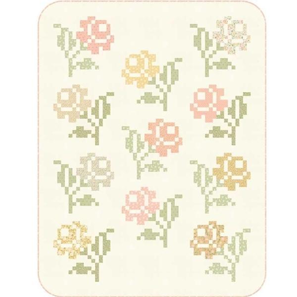 Flower Girl Quilt Kit By Heather Briggs Of My Sew Quilty Life For Moda Fabrics