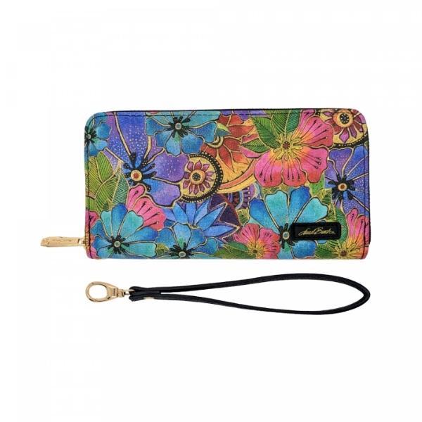 Laurel Burch Blossoming Floral Bifold Wallet