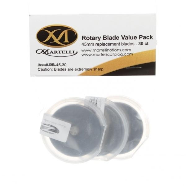 Martelli Rotary Blade Replacement 45mm, 30ct