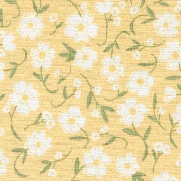 Flower Girl Flower Fields Buttermilk By My Sew Quilty Life For Moda Fabrics