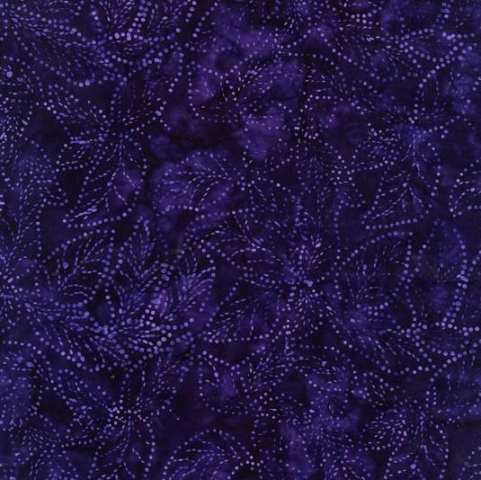 Tonga Brightside Batik Abstract Dots & Lines Leaves From Timeless Treasures