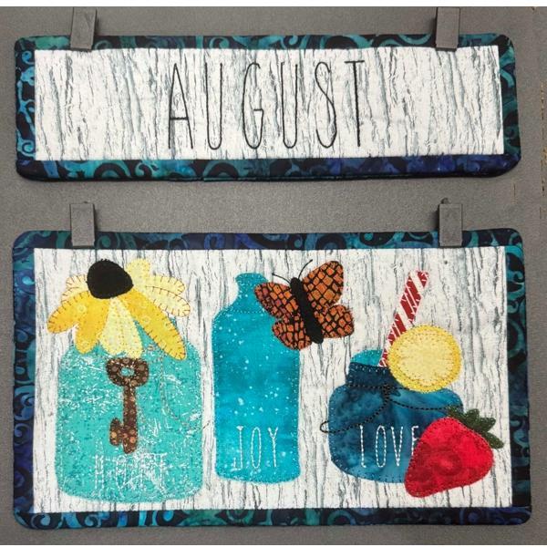 Patchabilities August Calendar Fabric Kit