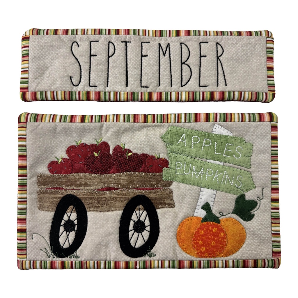 Patchabilities September Calendar Fabric Kit