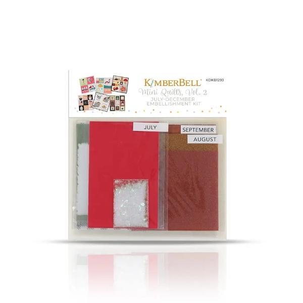 Kimberbell Mini Quilts Volume 2: July Through December Embellishment Kit