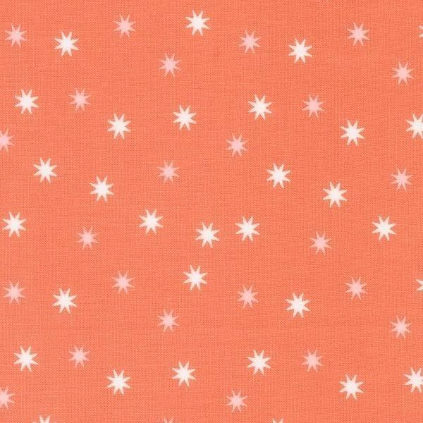 Hey Boo Practical Magic Stars Soft Pumpkin by Lella Boutique for Moda Fabrics