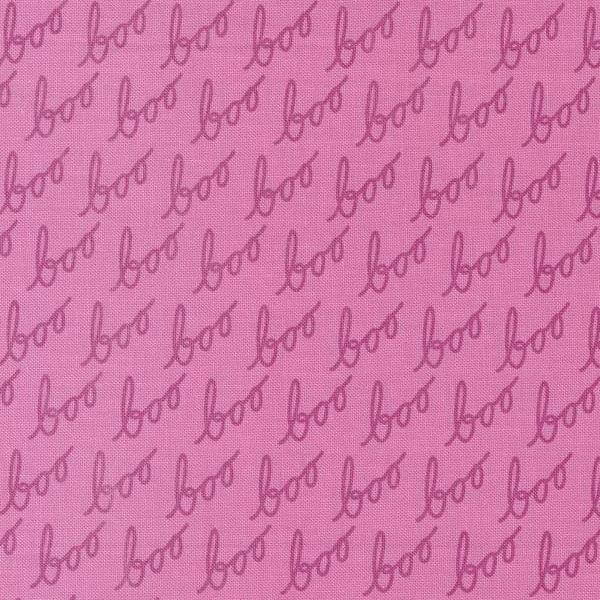Hey Boo Boo Text Purple Haze By Lella Boutique For Moda Fabrics