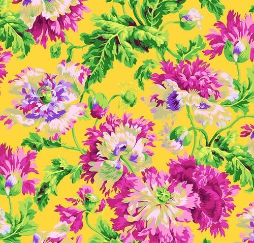 Garden Party Yellow By Philip Jacobs For The Kaffe Fassett Collective