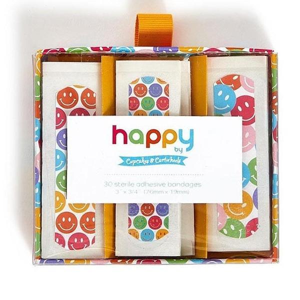 Happy Bandages, 30 Bandages By Cupcakes & Cartwheels