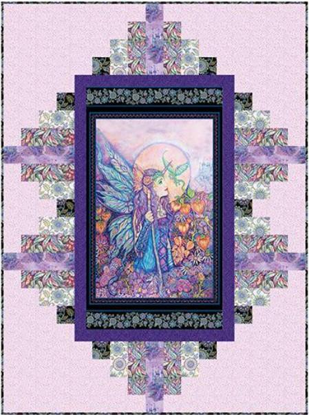 Grand Prize Fairy Enchantment Quilt Kit From Benartex