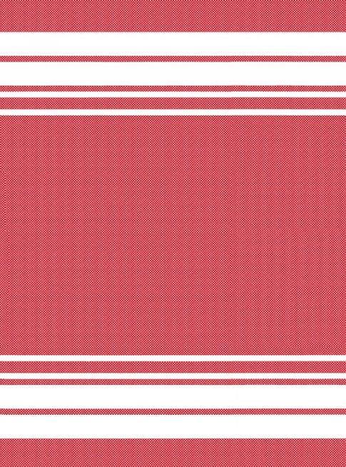 Red Border Stripe Hand Towel From Studio E Fabrics