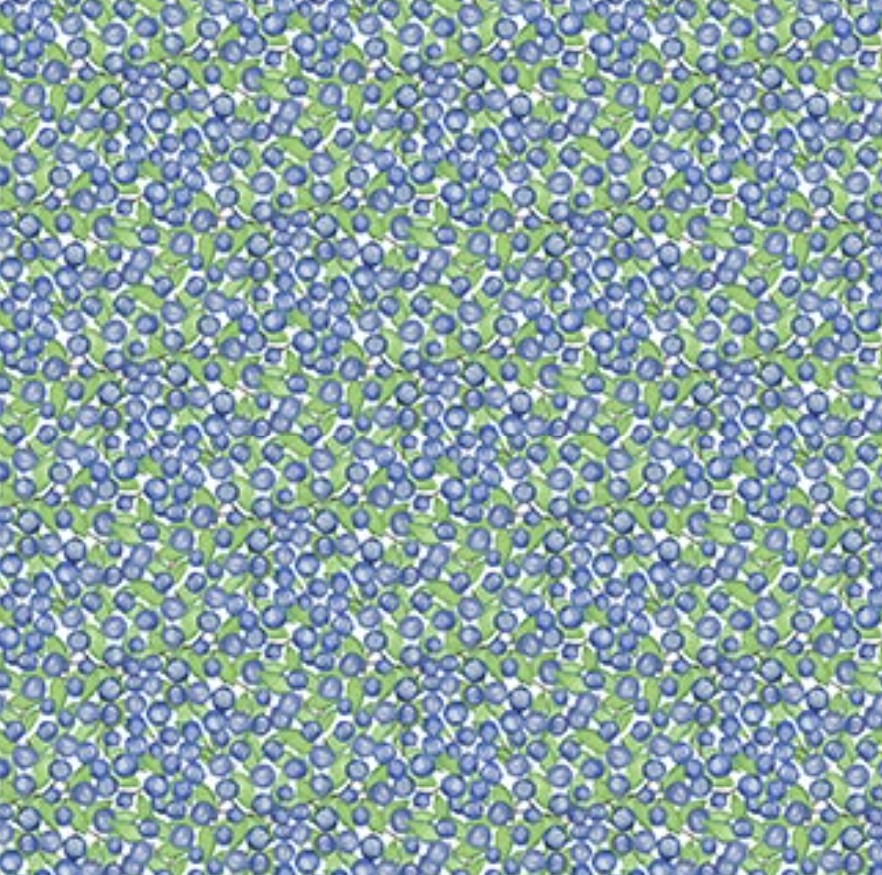 Berry Pickers Packed Blue
