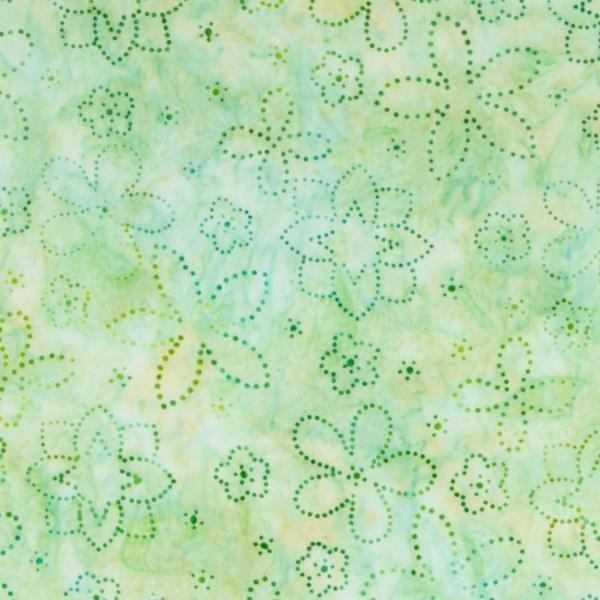 Expressions Batiks Tjaps Dotted Flowers Grasshopper From Riley Blakes Designs 