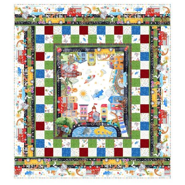 On The Go From Quilt Kit from In The Beginning