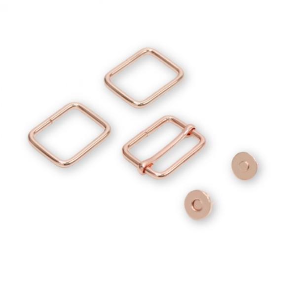 Level 2 Basic Hardware Kit, Rose Gold, From Sallie Tomato