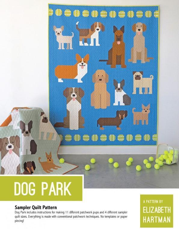 Dog Park Quilt Pattern by Elizabeth Hartman 