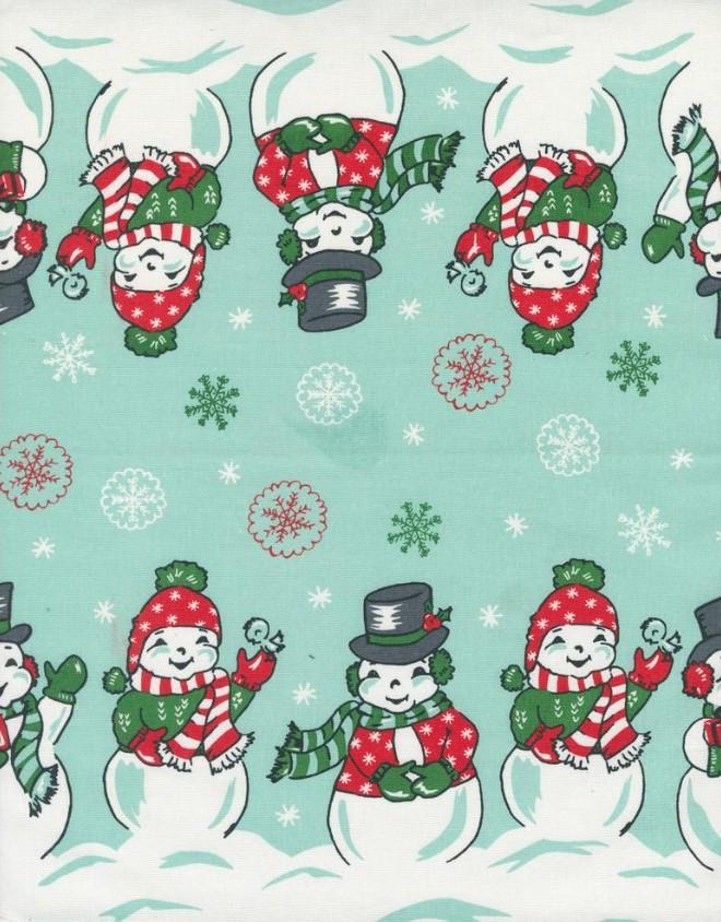 Classic Retro Holiday Snowy Toweling By Stacy Lest Hsu For Moda Fabrics 