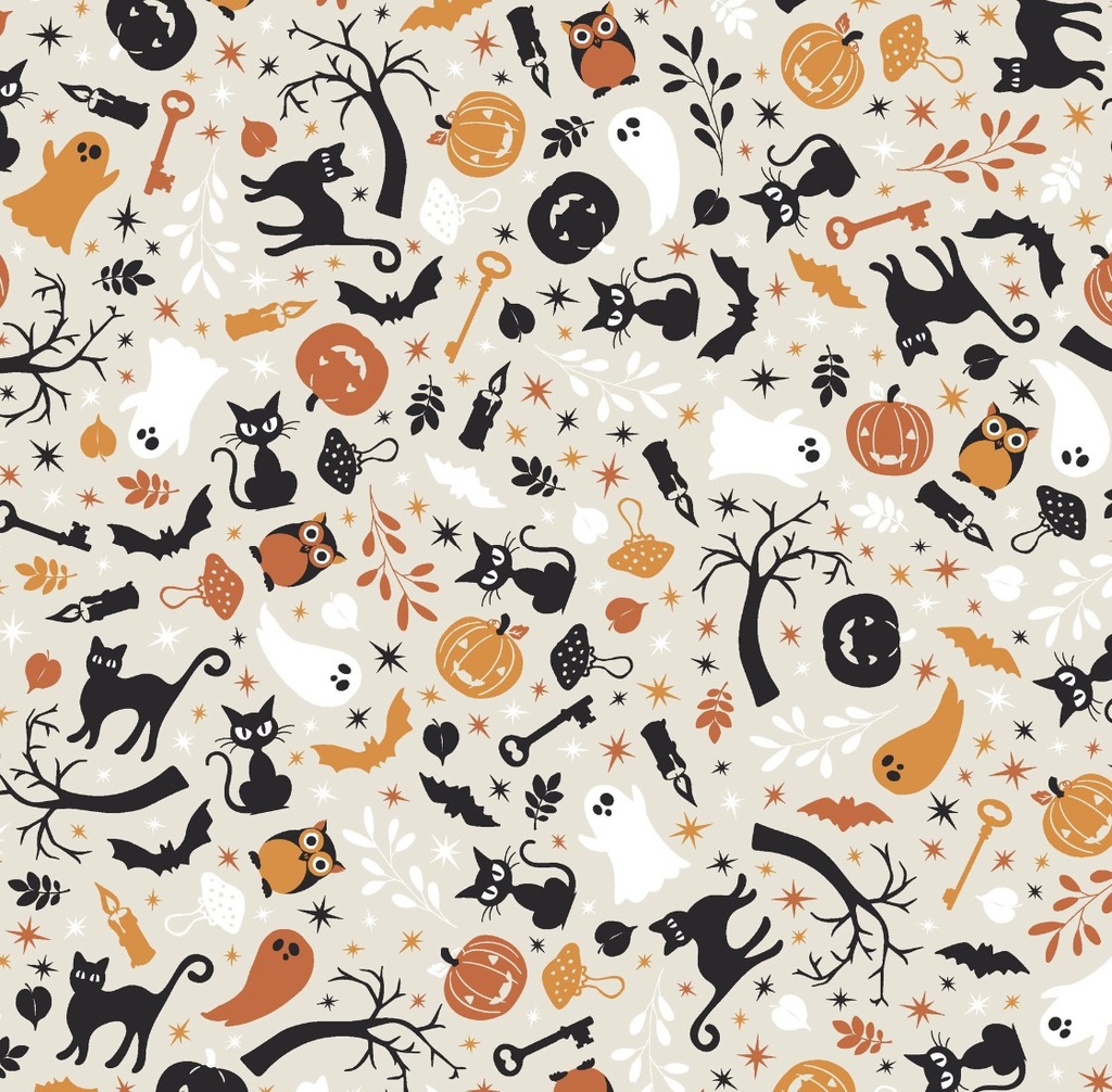 Pumpkins & Potions Cats Cream