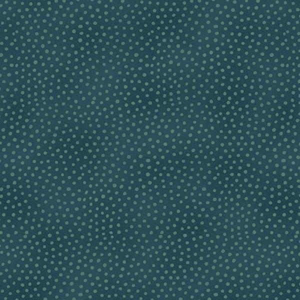 Star Of Wonder, Star Of Light Dots Teal By Nancy Halvorsen For Benartex