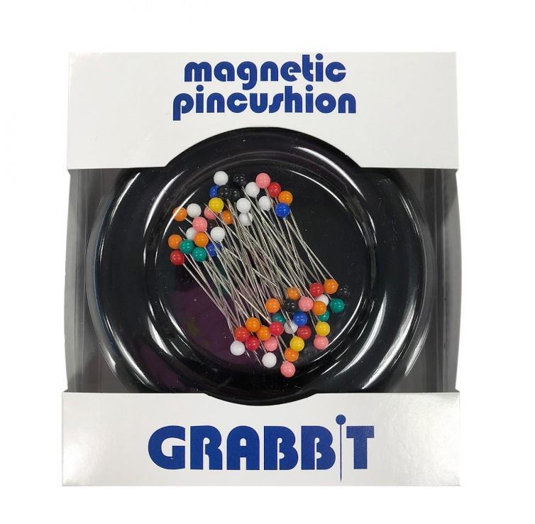 Grabbit Magnetic Pin Cushion Black