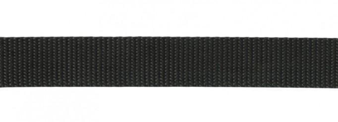 Nylon Webbing Black 1In