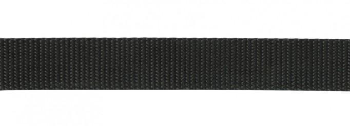 Nylon Webbing Black 1In