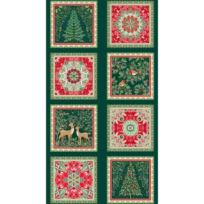 Enchanted Christmas Block Panel