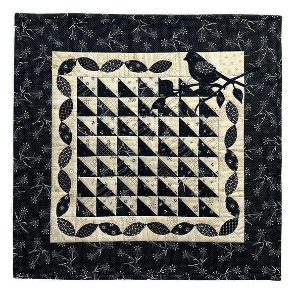 Blackbird'S Nest Mini Quilt Kit From Moda