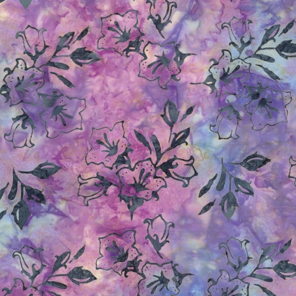 Paradise Batik Bellflowers Sky