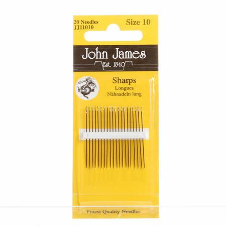 John James Size 10 Sharps Needles