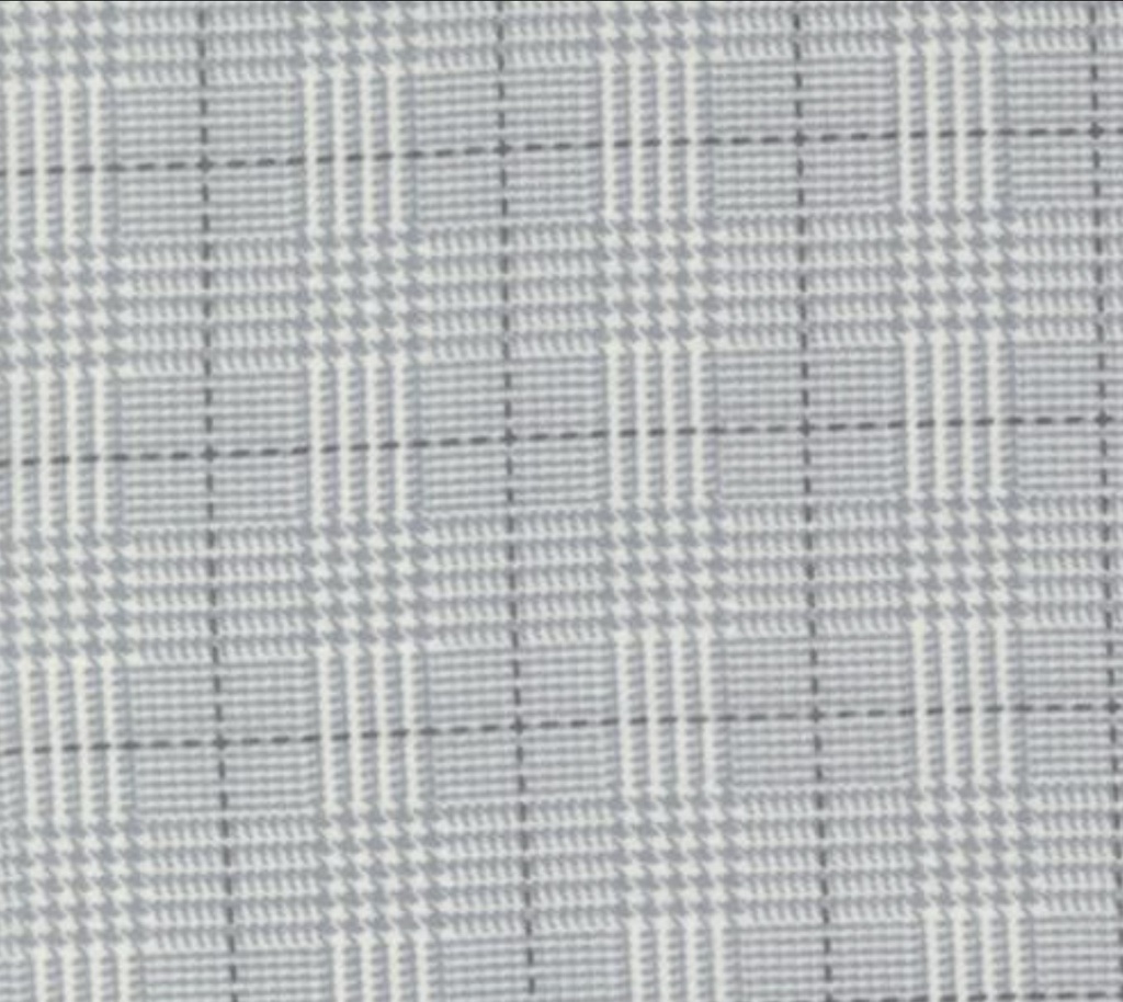 Farmhouse Flannels Plaid Pewter from Moda