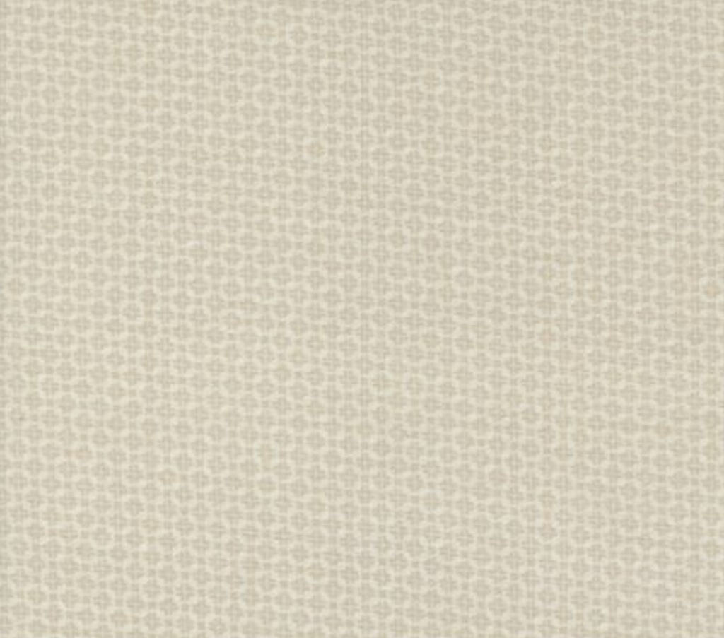 Farmhouse Flannels Tic Tac Cream from Moda