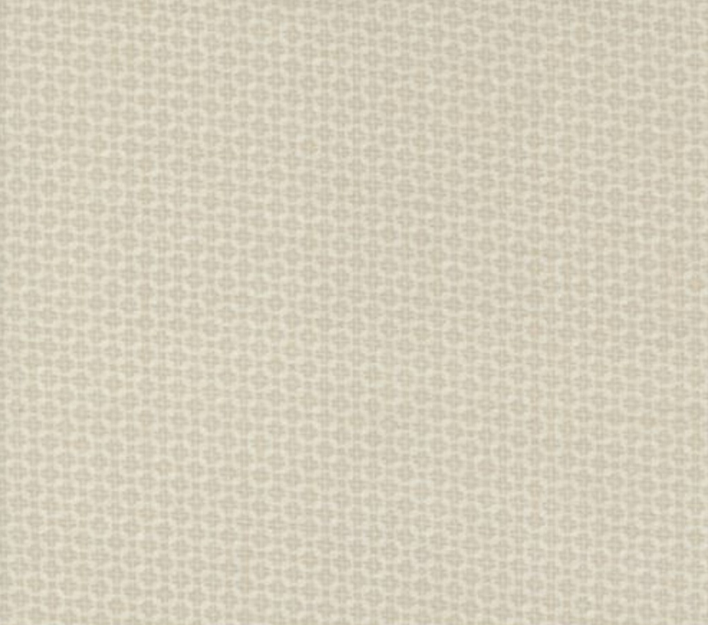 Farmhouse Flannels Tic Tac Cream from Moda