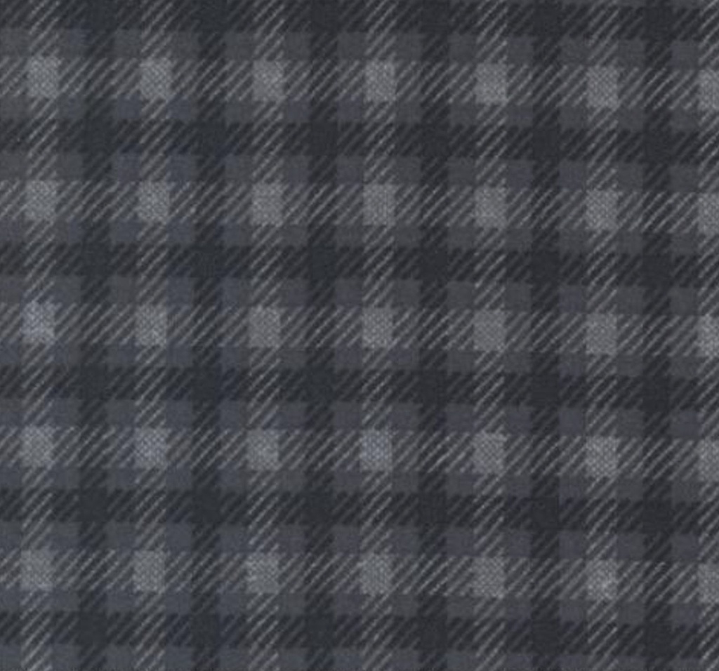 Farmhouse Flannels Square Black from Moda