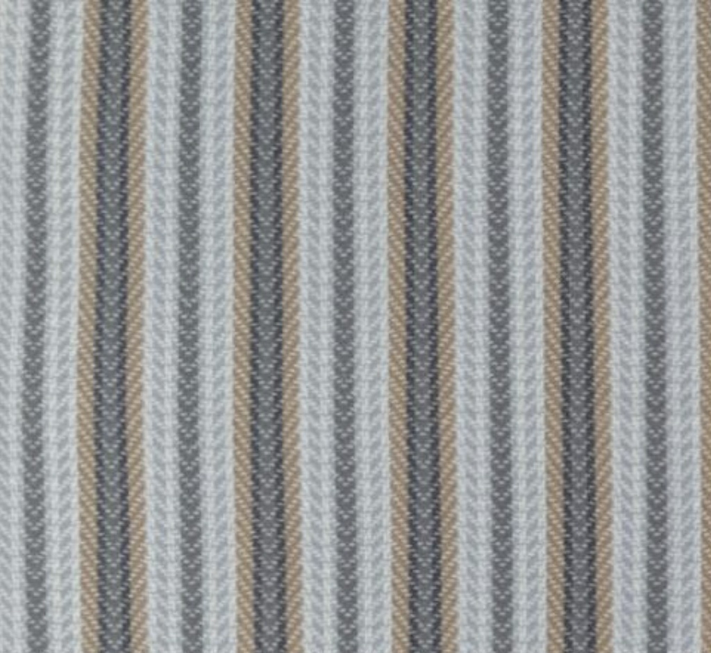 Farmhouse Flannels Stripe Pewter from Moda