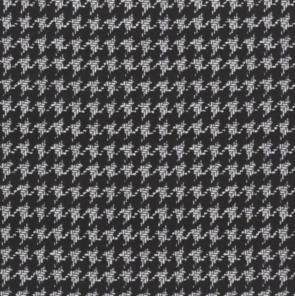 Farmhouse Flannels Houndstooth Black from Moda