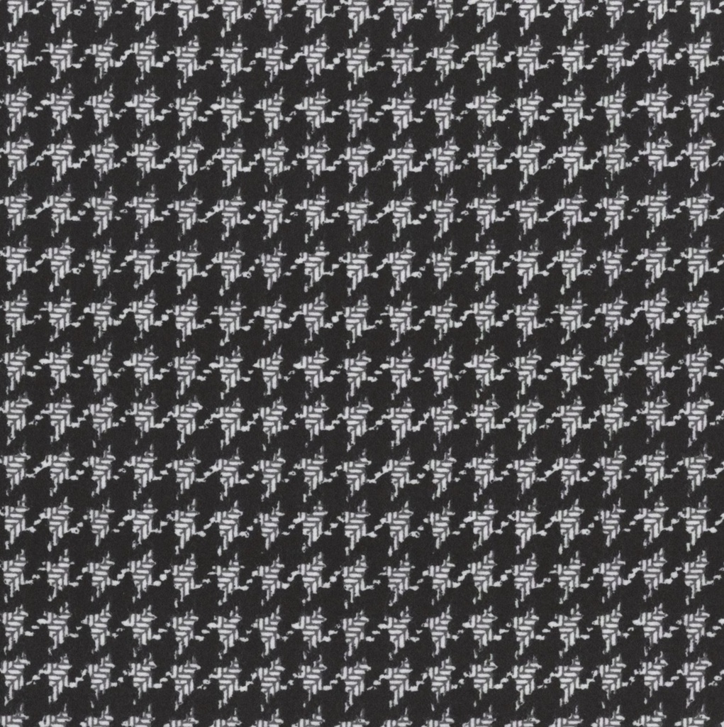 Farmhouse Flannels Houndstooth Black from Moda