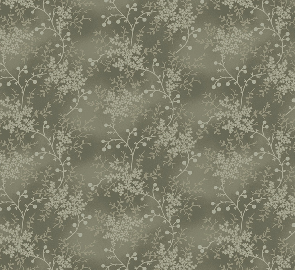 Garden Tale Floral Vine Breen from Windham Fabric