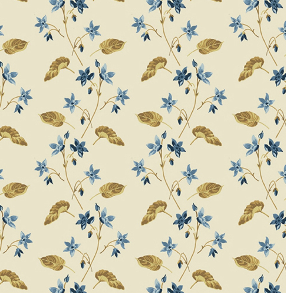Beach House Clematis Midnight by Edyta Sitar of Laundry Basket Quilts for Andover Fabrics