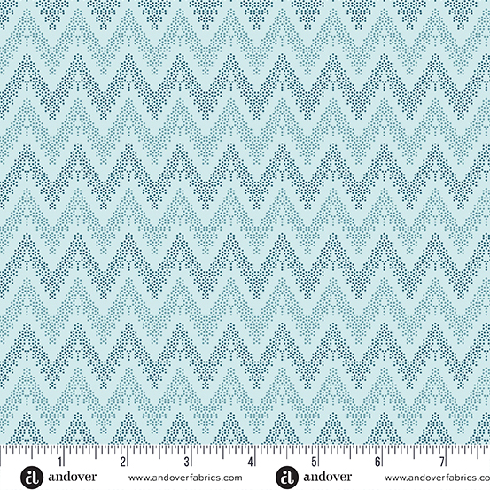 Beach House Current Sky by Edyta Sitar of Laundry Basket Quilts for Andover Fabrics