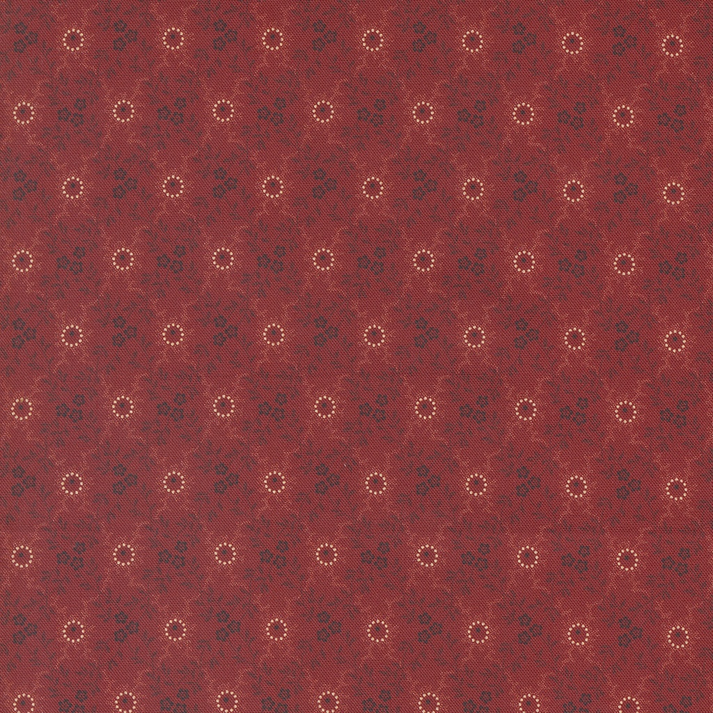 Lydias Lace London Grace Crimson from Moda