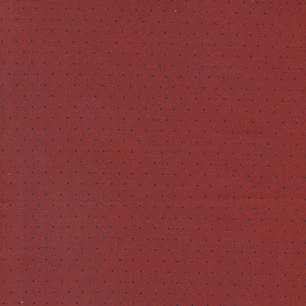 Lydias Lace Pin Dots Crimson from Moda