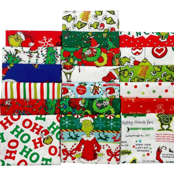 Grinch Fat Quarter Bundle