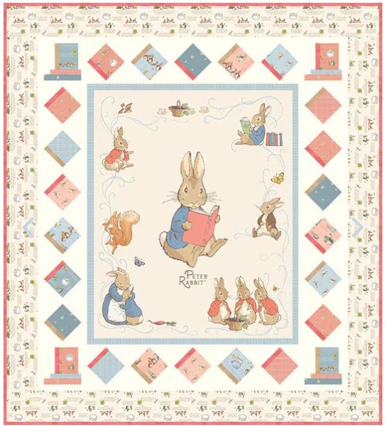 Peter Rabbit Book Adventures Boxed Quilt Kit from Riley Blake Designs